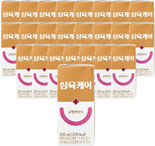 삼육 케어푸드 환자용 균형영양식 200ML 24개