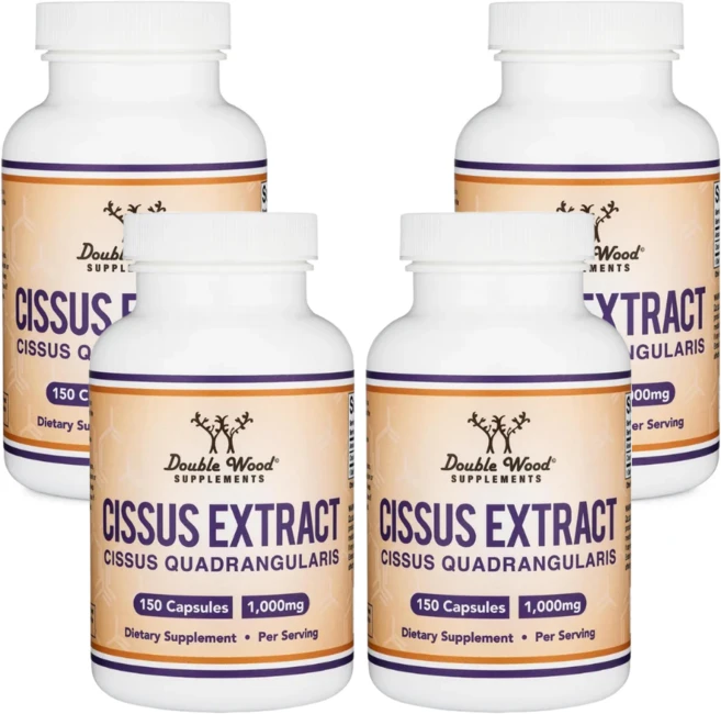더블우드 시서스 콰드랭결러리스 Extract 1000mg 캡슐, 4개, 150정 - 쿠팡