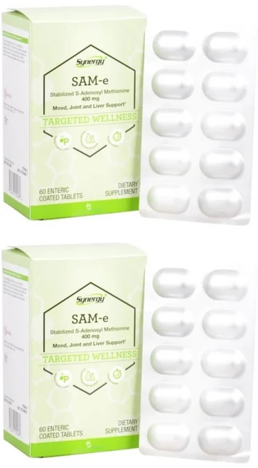 Vitacost 비타코스트 Synergy SAM e 400mg 60정 x2, 2개 - 쿠팡