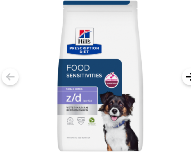 힐스 z/d 로우펫 강아지가수분해 로우펫사료 1.5kg, 1개, 피부/피모+장건강