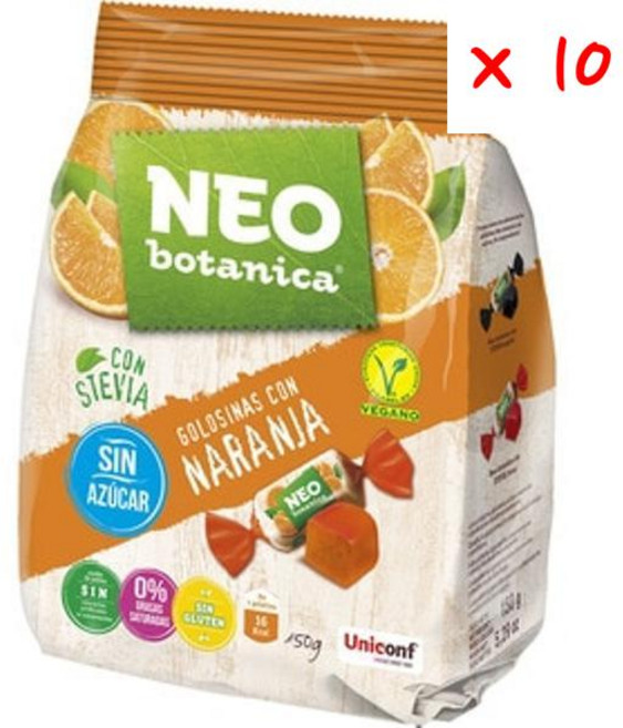 네오 보타니카 오렌지 캔디 스테비아, 10개, 150g