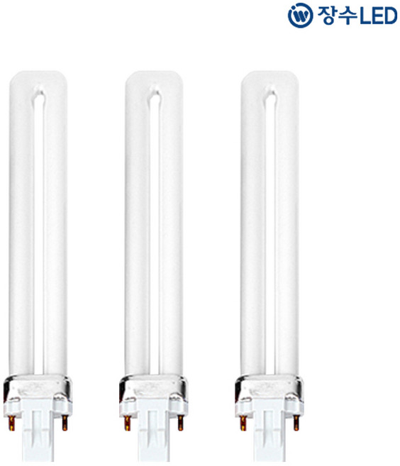 장수램프 FPX 2핀 삼파장램프 13W, 3개, 주광색