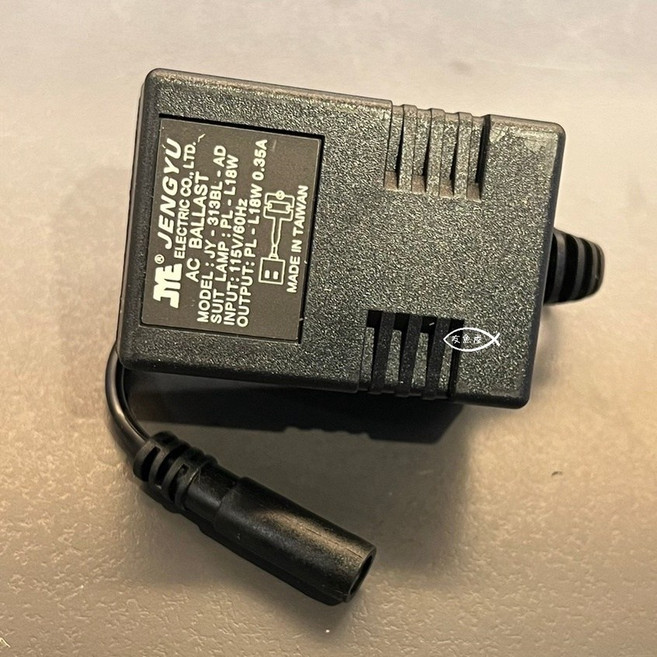 Mr.Aqua 水族先生 一代 二代 18w 35w 60w UV殺菌燈 除藻 燈管 變壓器 安定器, 1個, 【零件】一代/二代通用安定器/變壓器,60W