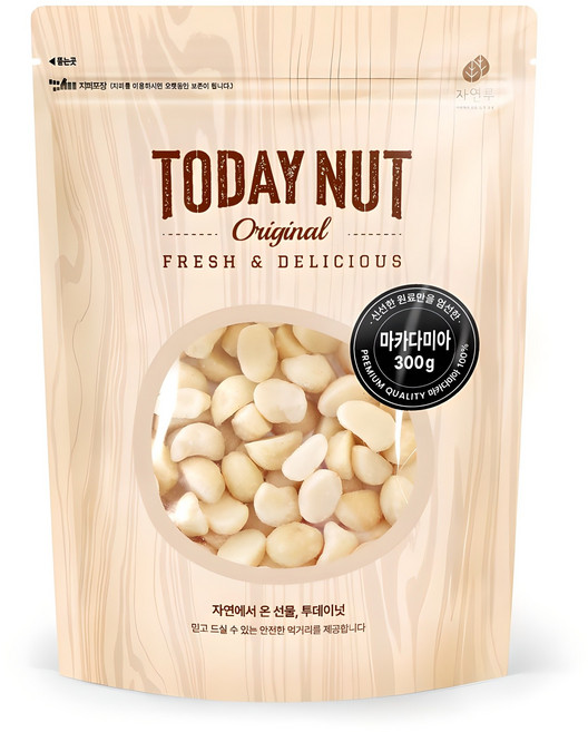 투데이넛 마카다미아, 300g, 1개