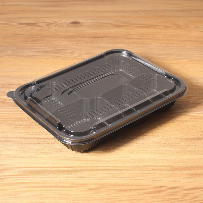 일회용도시락 JH 5칸도시락용기 100세트 배달 포장 용기, 1박스