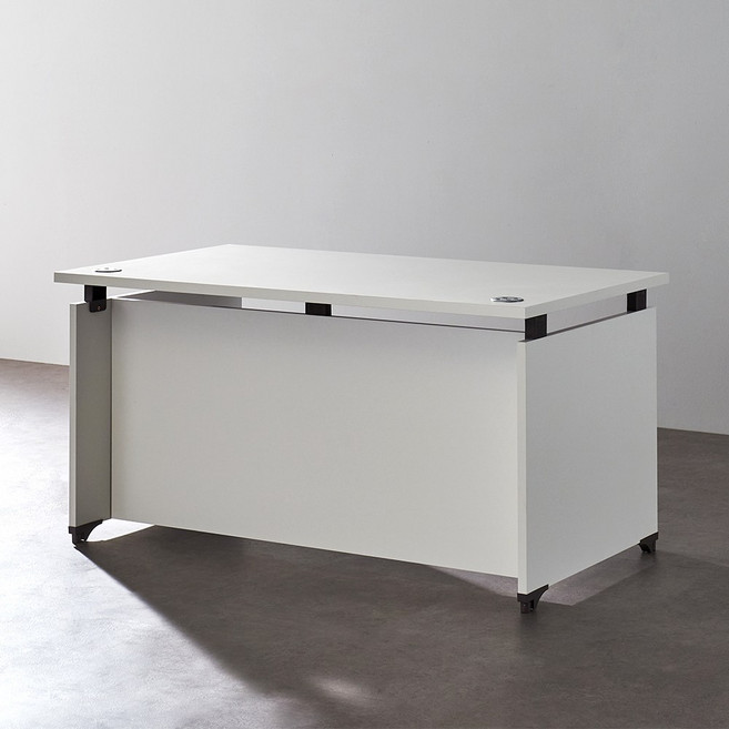 NEW 탑책상 사무용책상 1400, 화이트