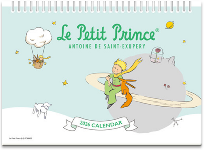 2026년 어린왕자 마음의 눈으로 보이는 것들 탁상달력, 북엔(BOOK&)