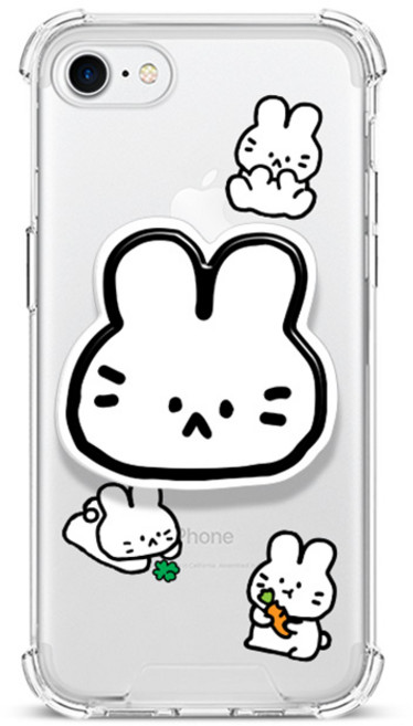 로윈 스마트톡세트 몽글몽글 동물패턴 핸드폰케이스 아이폰7 8 SE2 SE3 12 12프로