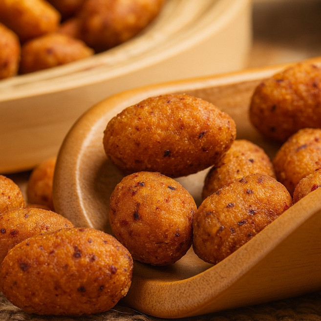 糖果風暴 蒜香辣味酥花生 辣味花生, 1個, 蒜香辣味酥花生(240g)