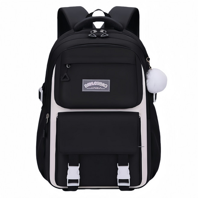 YUEMEIYD 귀여운 방수 데일리 학생 가방 대용량 고학년 멀티포켓 백팩 남녀공용