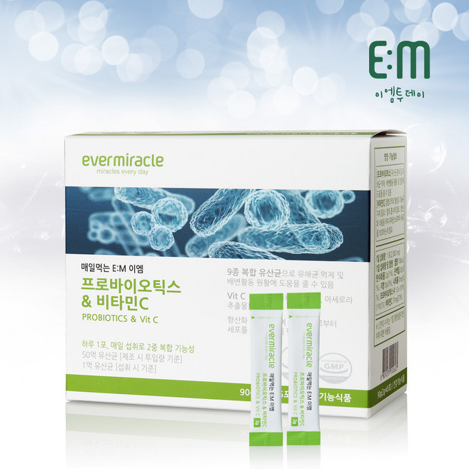 [이엠투데이] 매일 먹는 EM 45일분, 2g, 45개