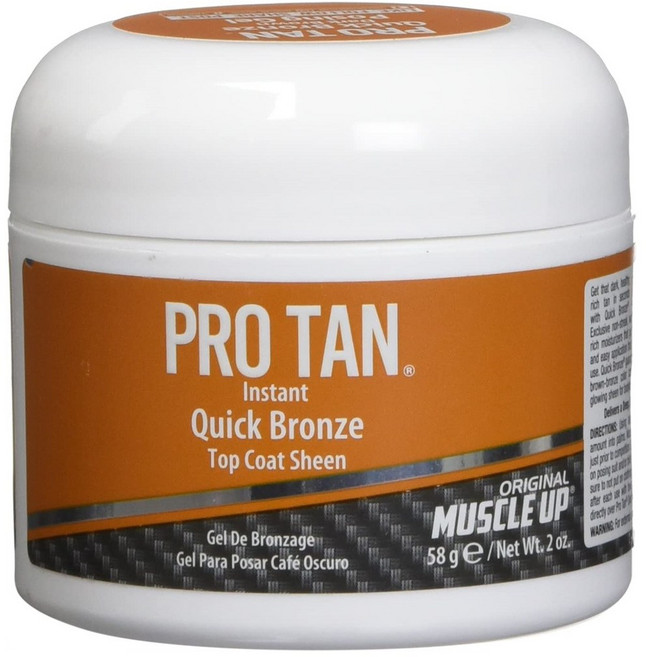 프로탄 퀵 브론즈 다크 브라운 포징 젤 (시합당일 마무리 톤업과 광택을 한번에) 56g, 1개