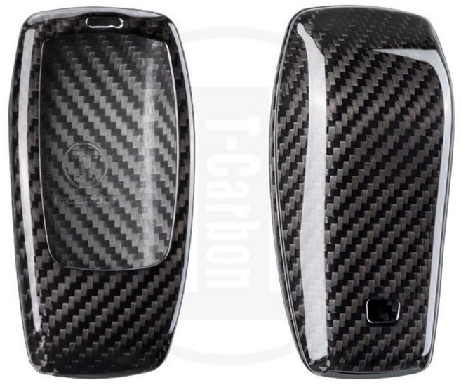 [모터스파이] 벤츠 호환 16년이후 전차종 오리지널 카본 스마트 키 케이스 홀더 T-CARBON