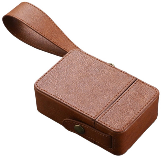 復古皮革煙盒 輕巧便攜 堅固耐用 多功能收納 送禮自用