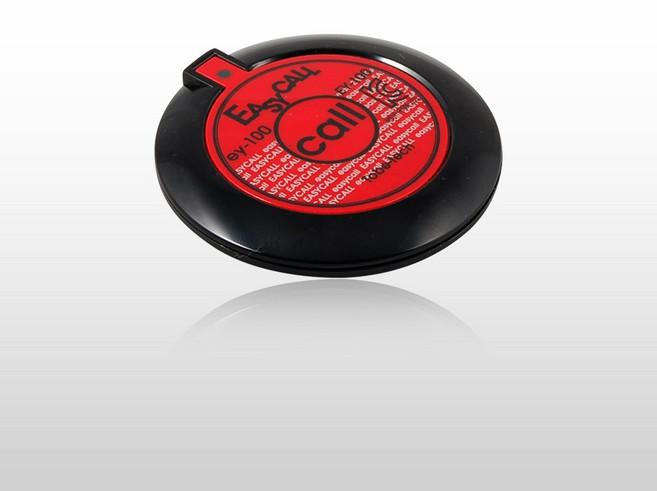 #2022이지콜 이지콜호출벨 ( EY-100 / 블랙레드 ) EY-100, 레드블랙, 1개