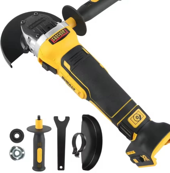 디월트 DCG405N 20V 브러시리스 무선 앵글 그라인더 절단기 충전식 휴대용 광택기 전동 공구 (본체), 01 No battery, 1개