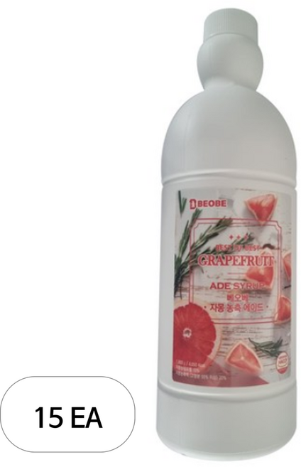 베오베 자몽 농축 에이드, 15개