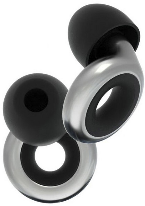 loop 익스페리언스 플러스 노이즈 감소 이어 플러그 스타리 실버, 1개, 1쌍