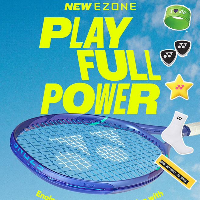 요넥스 이존 테니스라켓 2025년형 8세대 G2 EZONE 98 100 100L 98+ 100+ 105 98L 투어, 요넥스 폴리투어프로(추천), 이존 98+(G2), 1개