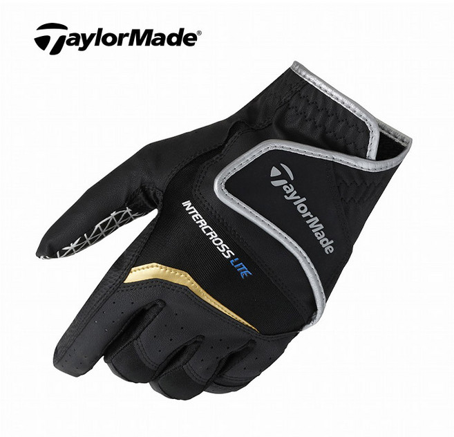 테일러메이드 TD306 인터크로스 라이트 골프장갑, 블랙, 1개