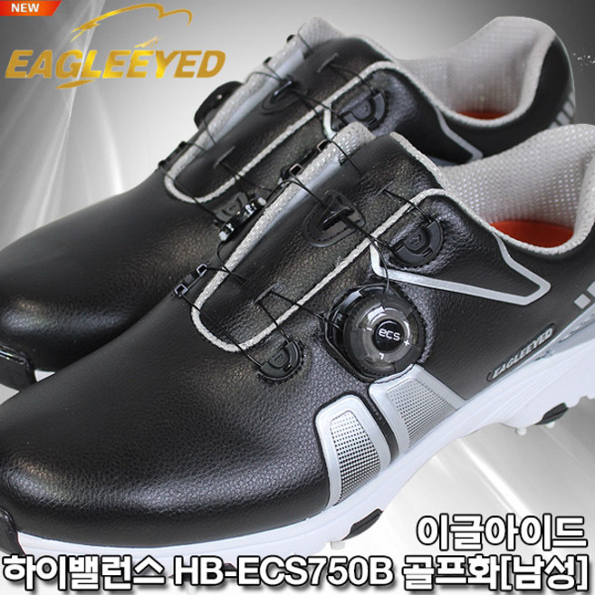 [이글아이드]EAGLEEYED NEW 하이밸런스 초경량 골프화 HB-ECS750B[정품][남성]
