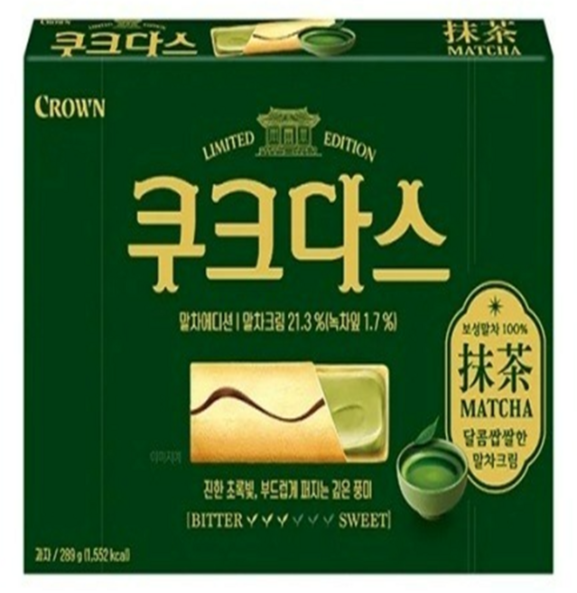 쿠크다스 말차, 289g, 1개