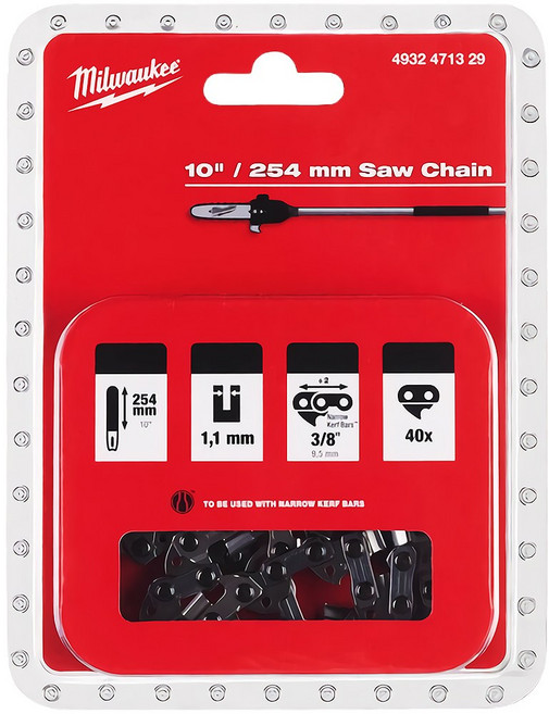 밀워키공식대리점 4932471329 10인치 퀵락 어태치먼트 장대톱 고지톱 체인톱날 M18 FOPH-CSA용, 1개, 본품(배터리없음)