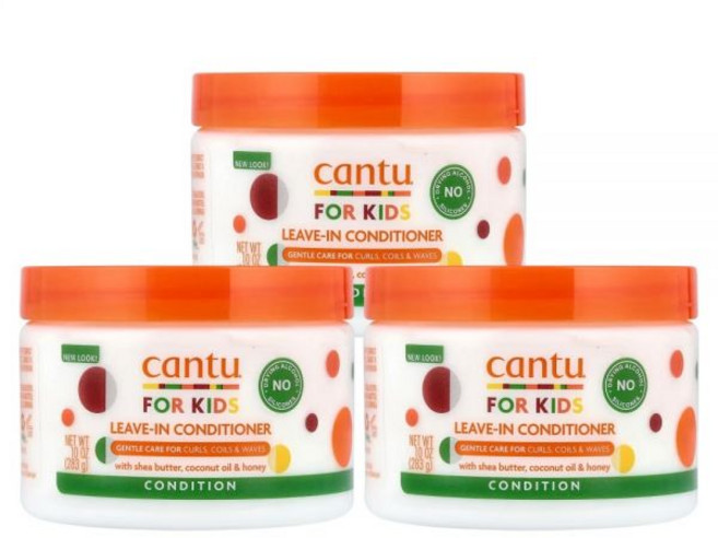 칸투 포 키즈 리브 인 컨디셔너 283g 3개