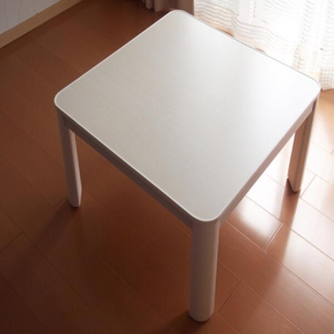 아트박스/지이라이프 정방형 코타츠 테이블 KOR-75F (단품/화이트)