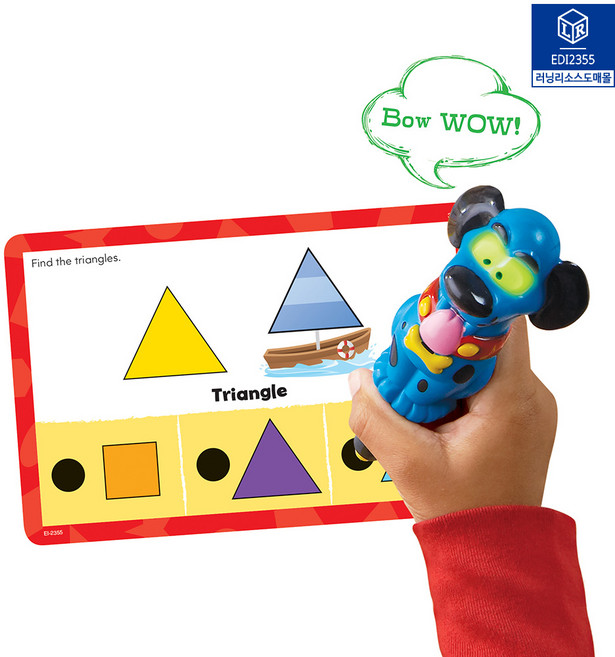 (러닝리소스)핫닷츠 주니어 도형 카드 세트/EDI2355, 단품