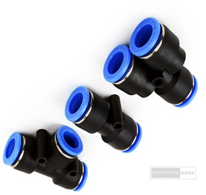 DANA 펌프호스연결 원터치 어항환수펌프 배관부속, ㅡ자, 1개