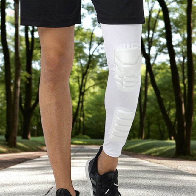 해밍웨이샵 다리 근육 보호대 화이트 L 축구정강이보호대성인
