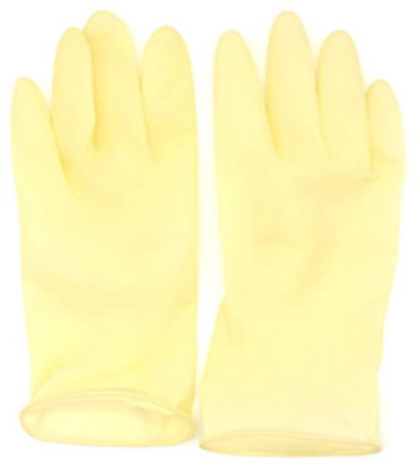 소형 라텍스 미끄럼방지 미용장갑 염색장갑 위생장갑, 1개, 라텍스  소