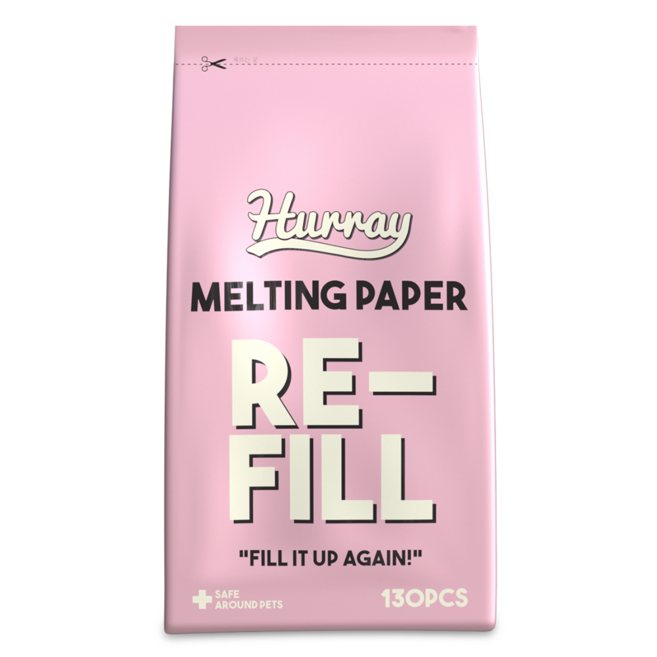 허레이 멜팅페이퍼 반려동물 물티슈 동물용의약외품 인증, 130매 리필, 1개