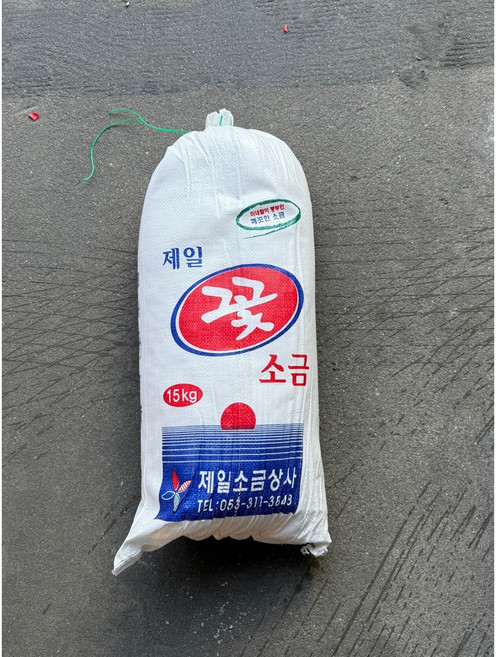 꽃소금 포 15K, 1개, 15kg