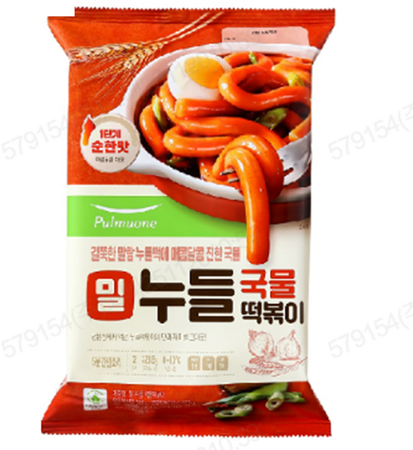 풀무원 밀 누들 국물떡볶이 2인분, 1개, 423.5g