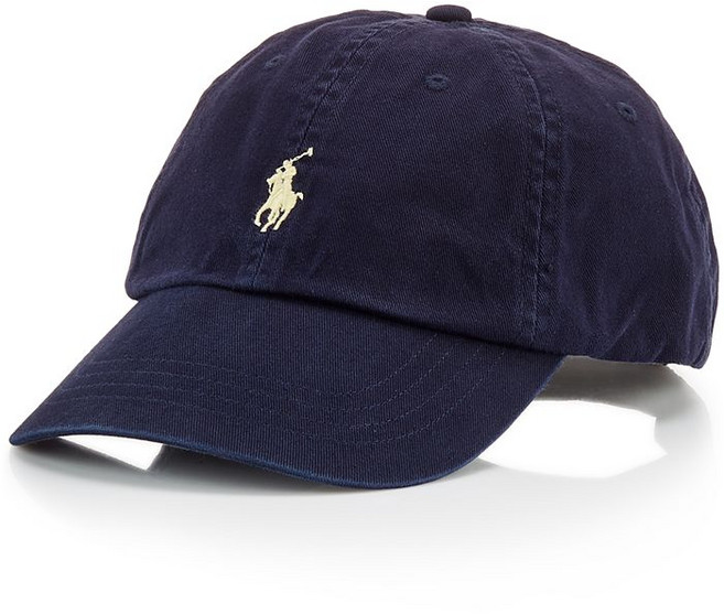 Polo Ralph Lauren 남성용 클래식 치노 모자 - Relay Blue 249003
