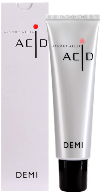 데미 어솔트 아리아 애시드 헤어 매니큐어 150g, 1개, 모노톤라인 블랙 BLACK