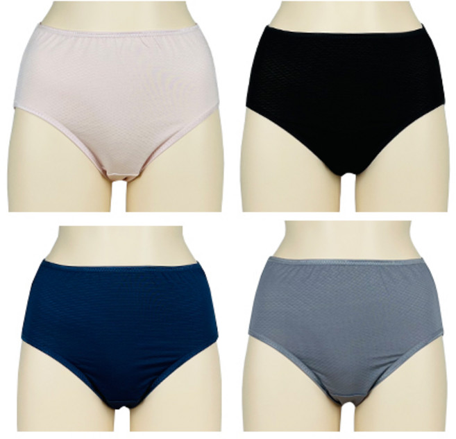 올리비아바비 인견 자가드 맥시 팬티 4종 세트