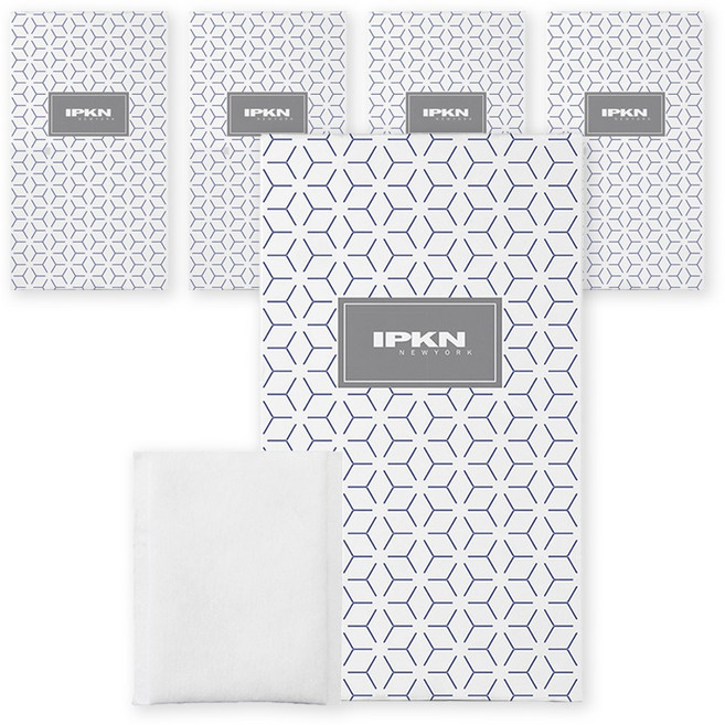 입큰 면 화장솜, 5개, 80개입