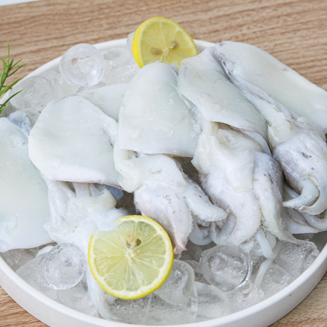 [푸르디] 제주 손질 갑오징어 1kg (4-5미) (손질후 600g내외), 1개, 제주갑오징어 1kg (4-5미) (손질후 600g내외)