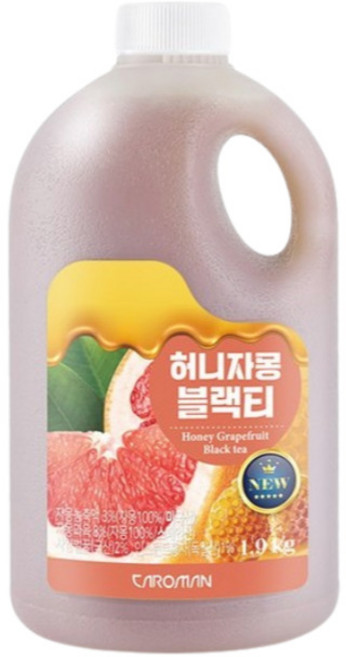 까로망 허니자몽 블랙 티, 1.9kg, 9개