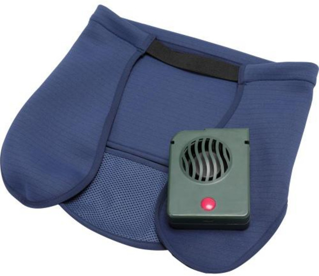 프로스펙스 세이프티 목그늘선풍기 블루, 1개