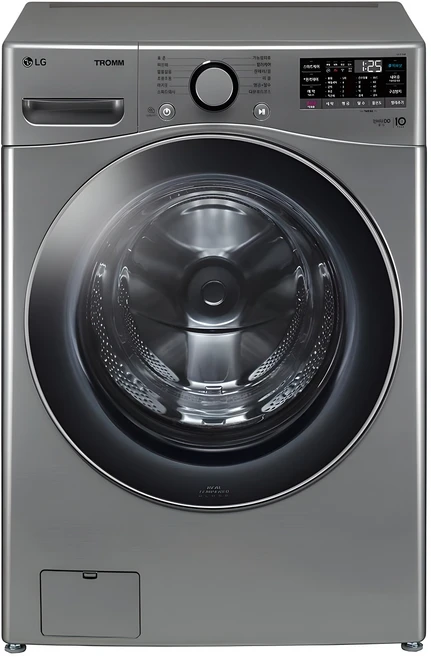 LG전자 트롬 드럼세탁기 24kg 방문설치, 스테인리스 실버, F24VDSP