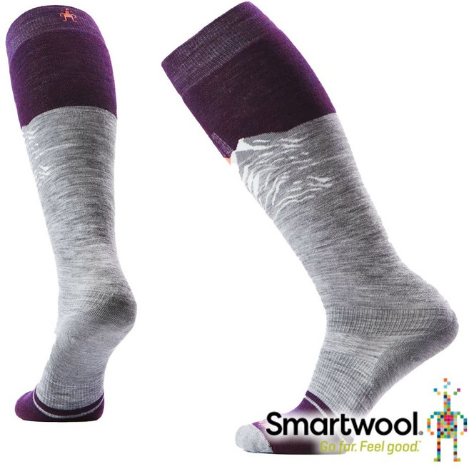 Smartwool 女Snow局部輕量減震滑雪高筒襪