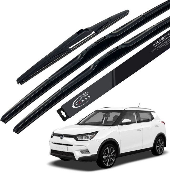 파이널 전면 후면 하이브리드 와이퍼 3P 세트, 티볼리/아머X100(15~19)