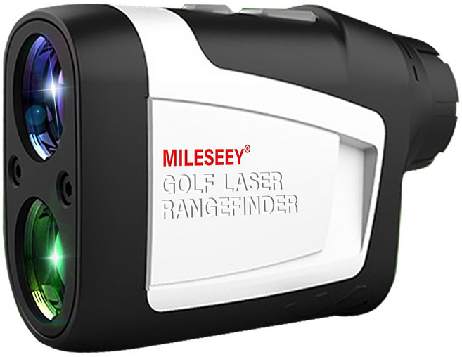 차쉬넬 레이저골프거리측정기 + 골프 클러치, 흰색, PF210 Pro 골프거리측정기