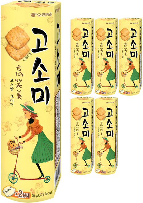 오리온 고소미, 70g, 6개