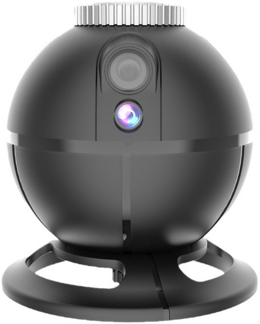 YT10 AI 人臉追蹤 手機直播短影片拍攝穩定器, 1個, 黑色小西360°智能跟拍雲台