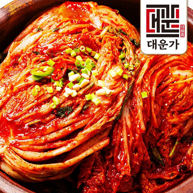 대운가 본가명인 100% 국산 배추김치 포기김치, 4kg, 1개